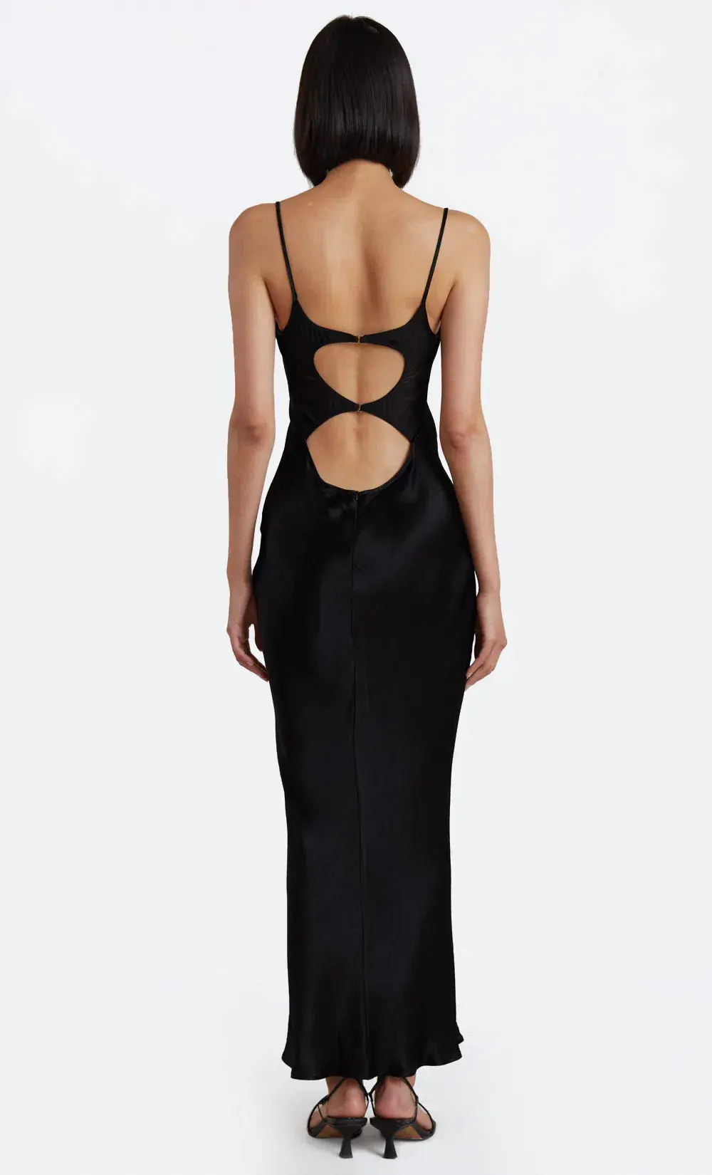 Bec & Bridge Black Malyka Maxi Dress Black Size AU 10 - Image 3