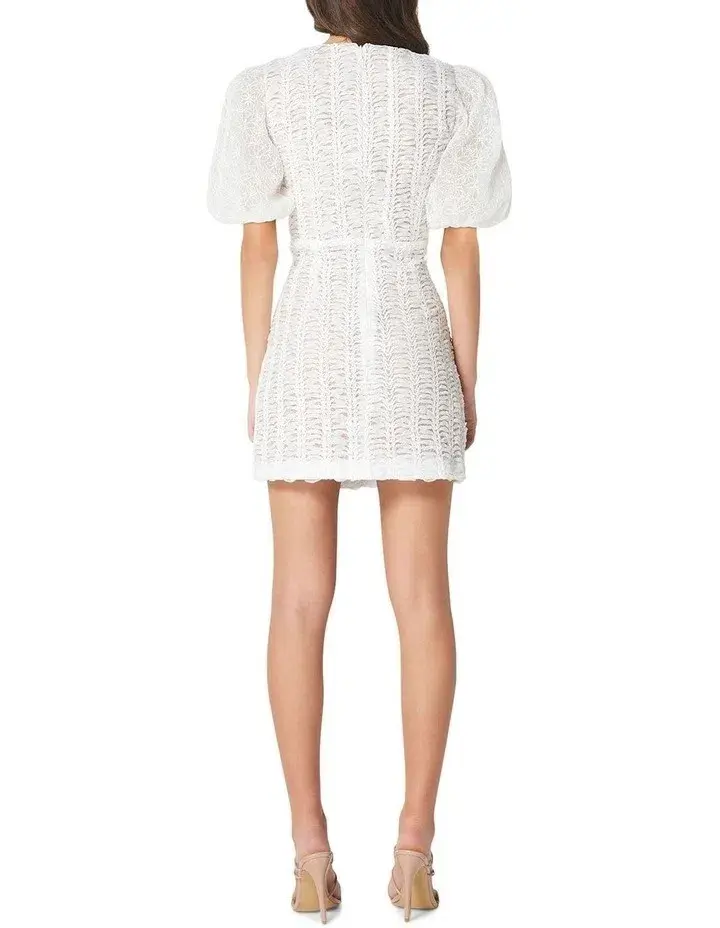 Elliatt Sundown Dress Ivory White Size AU 10 - Image 3