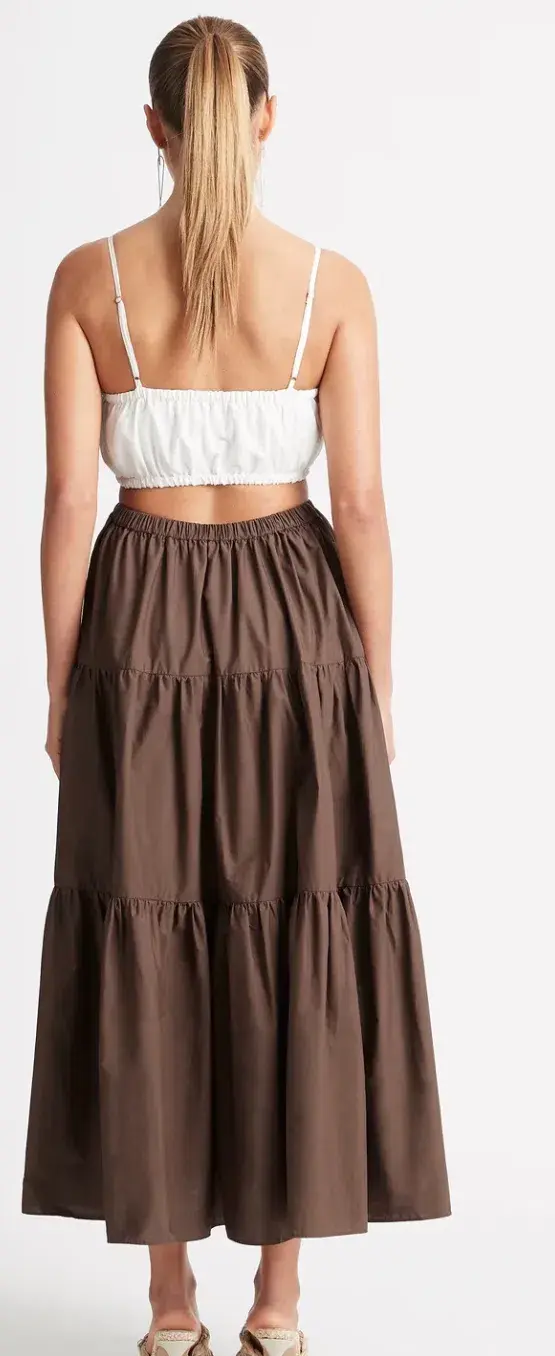 Sheike Novah Maxi Brown Size AU 10 for rent on The Volte - main image