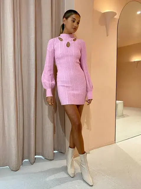 Acler Mary Dress Pink Size AU 14 - Image 1