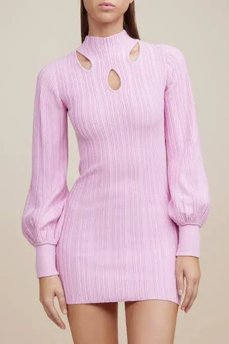 Acler Mary Dress Pink Size AU 14 for rent on The Volte - main image