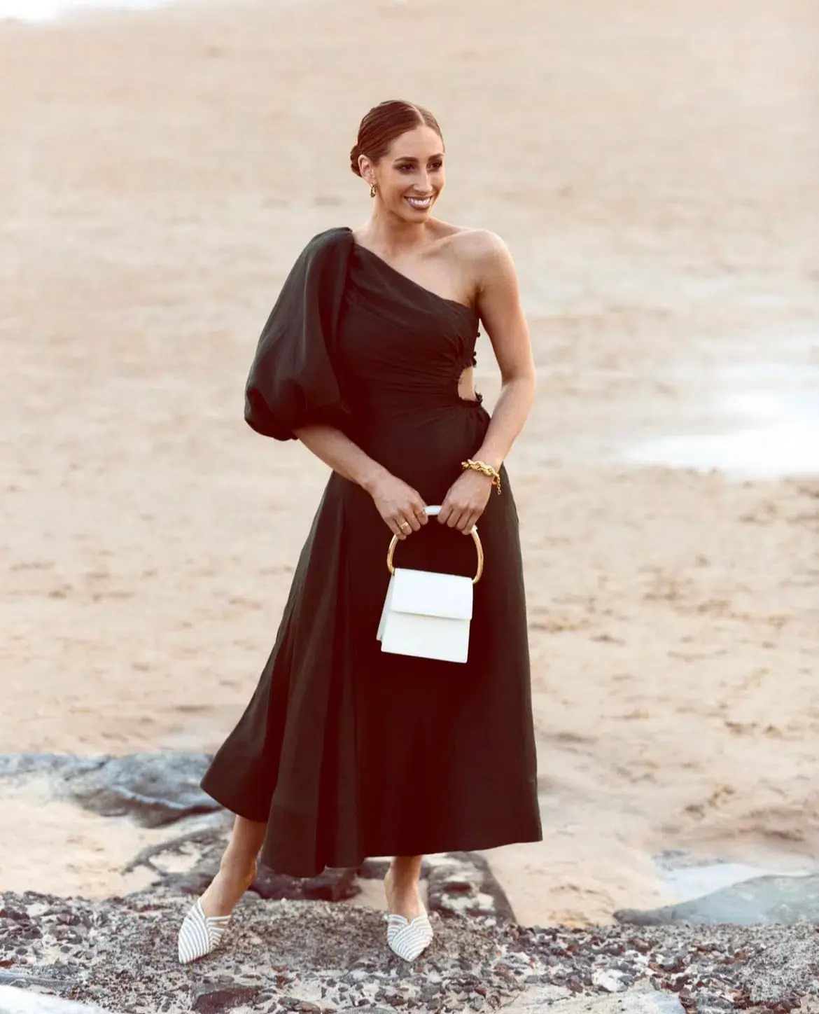 Aje Concept Dress Black Size AU 6 - Image 3