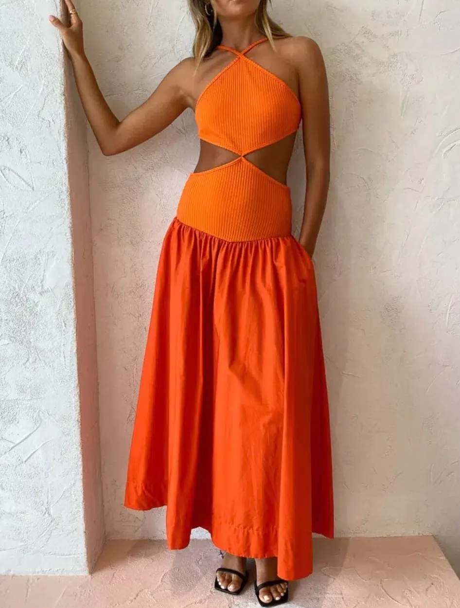 Bec & Bridge Ula Maxi Dress in Chilli Size S / Au 8 - Image 1