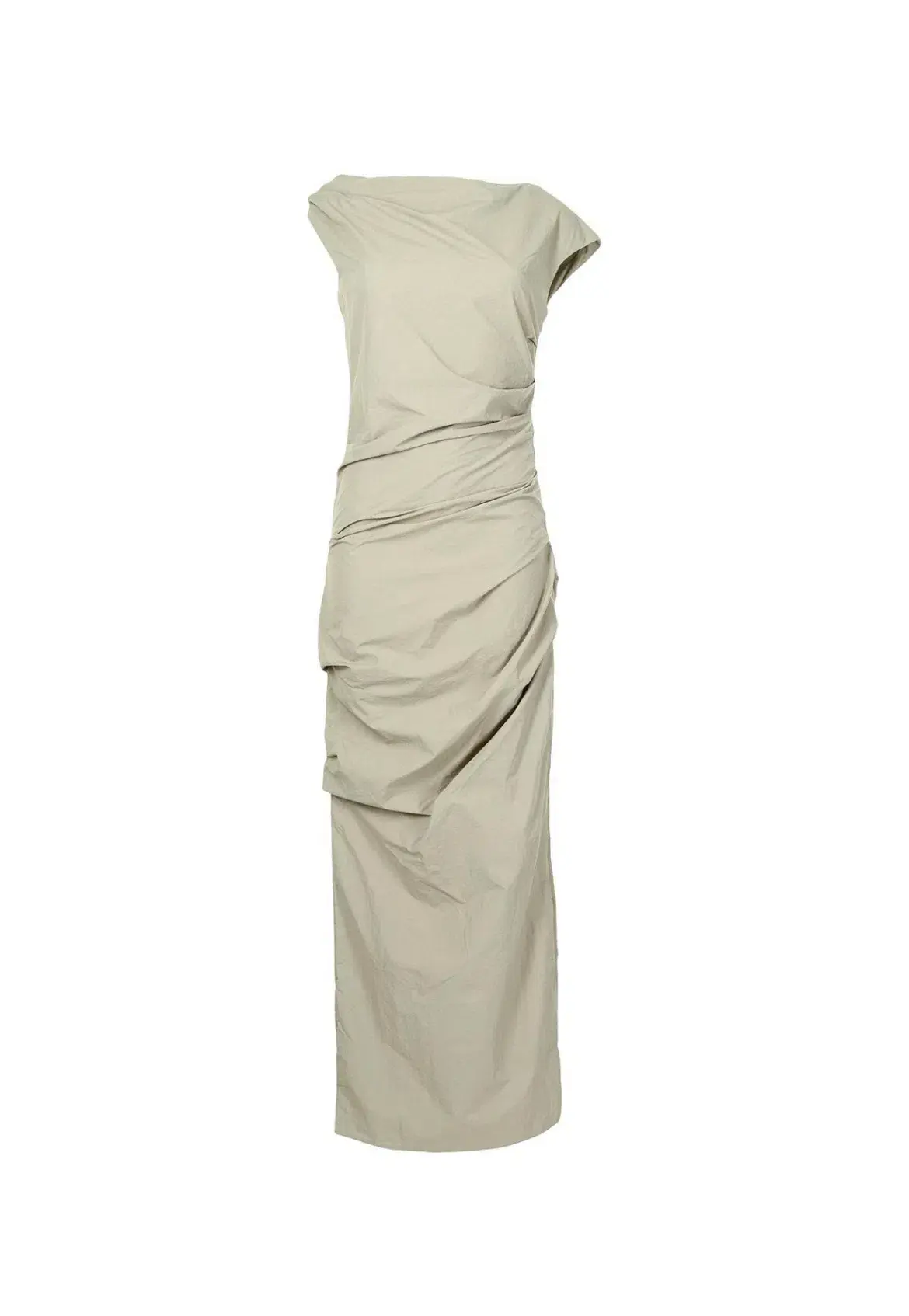 Paris Georgia Remmy Off The Shoulder Dress Green Size 8 - Image 3