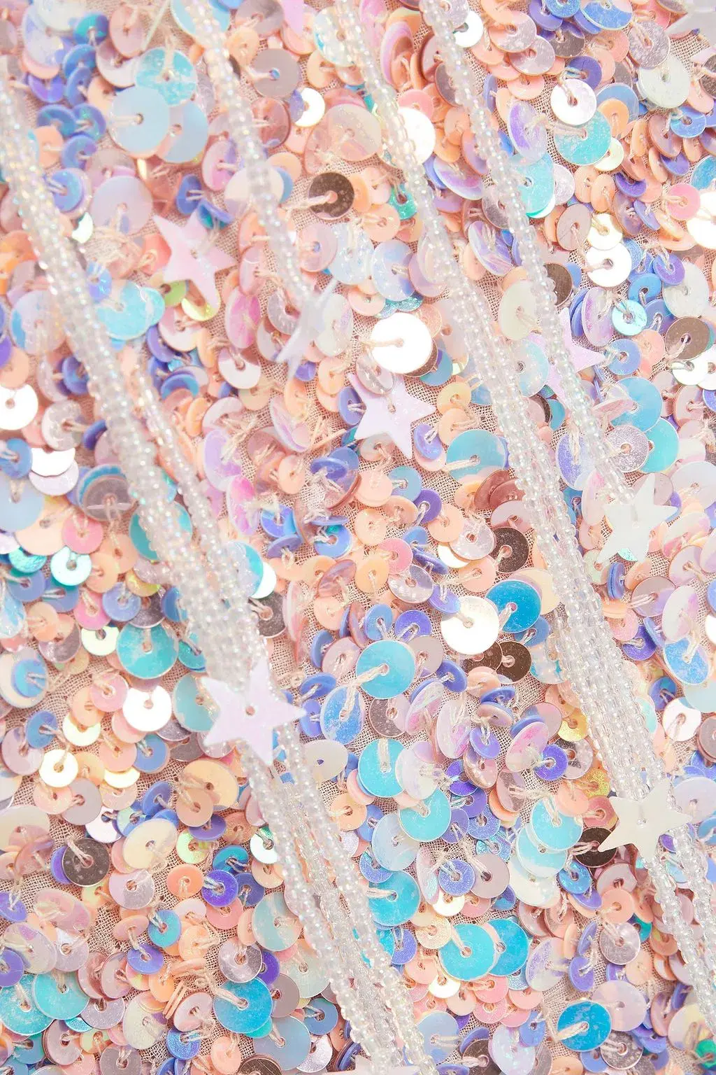 Retrofete Sequined Crepe Mini Dress Multi Size 8 - Image 4
