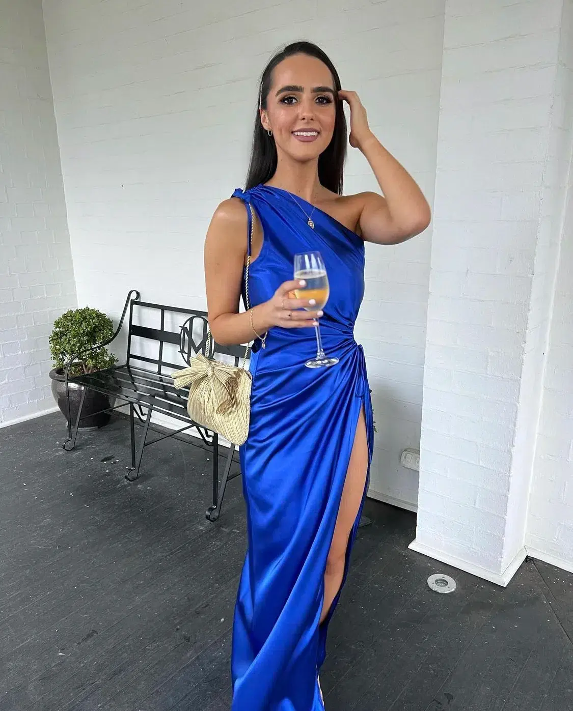 Sonya Moda Nour Moroccan Maxi Blue Size AU 8 - Image 3
