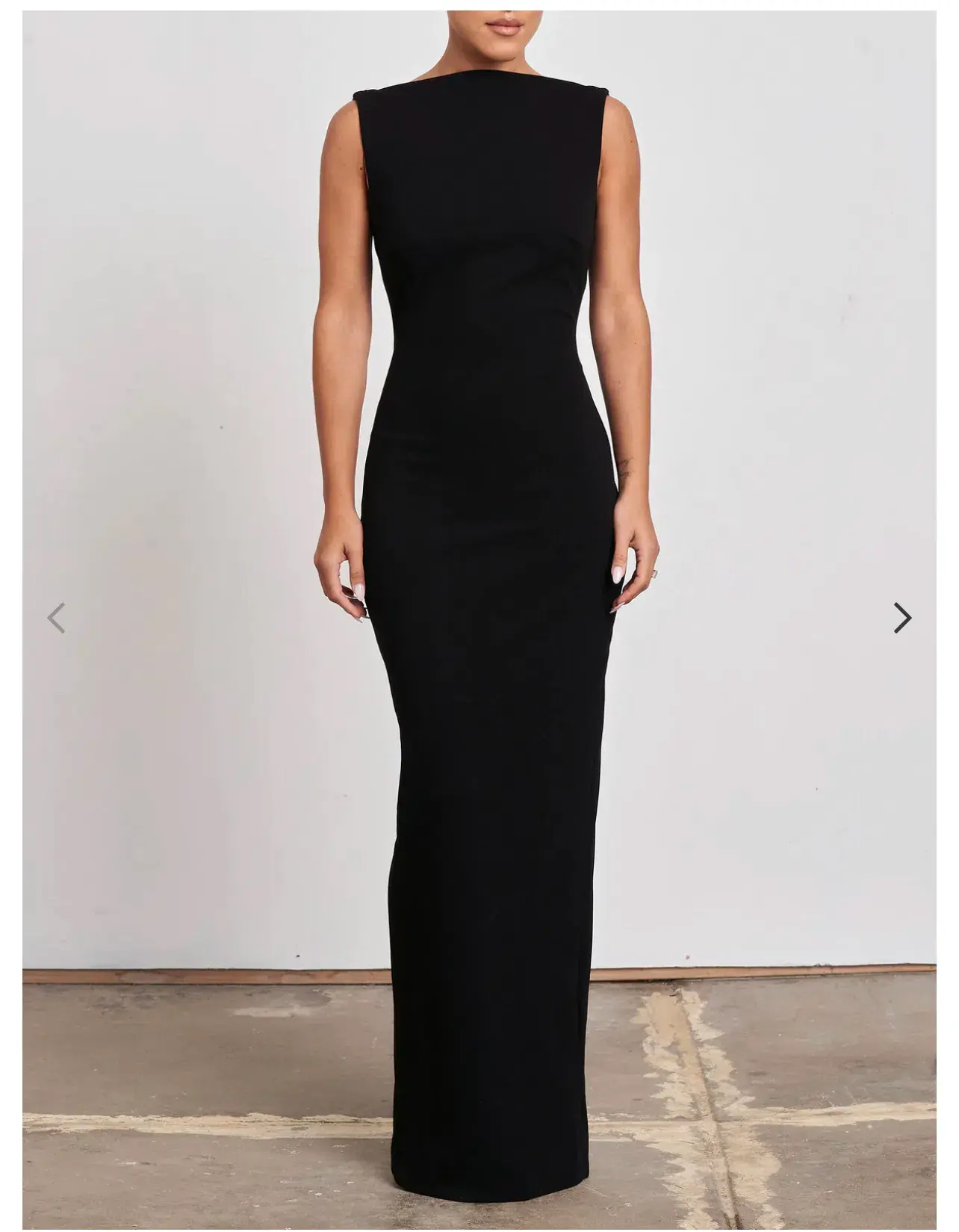 Effie Kats Verona Backless Gown Black Size AU 10 - Image 1