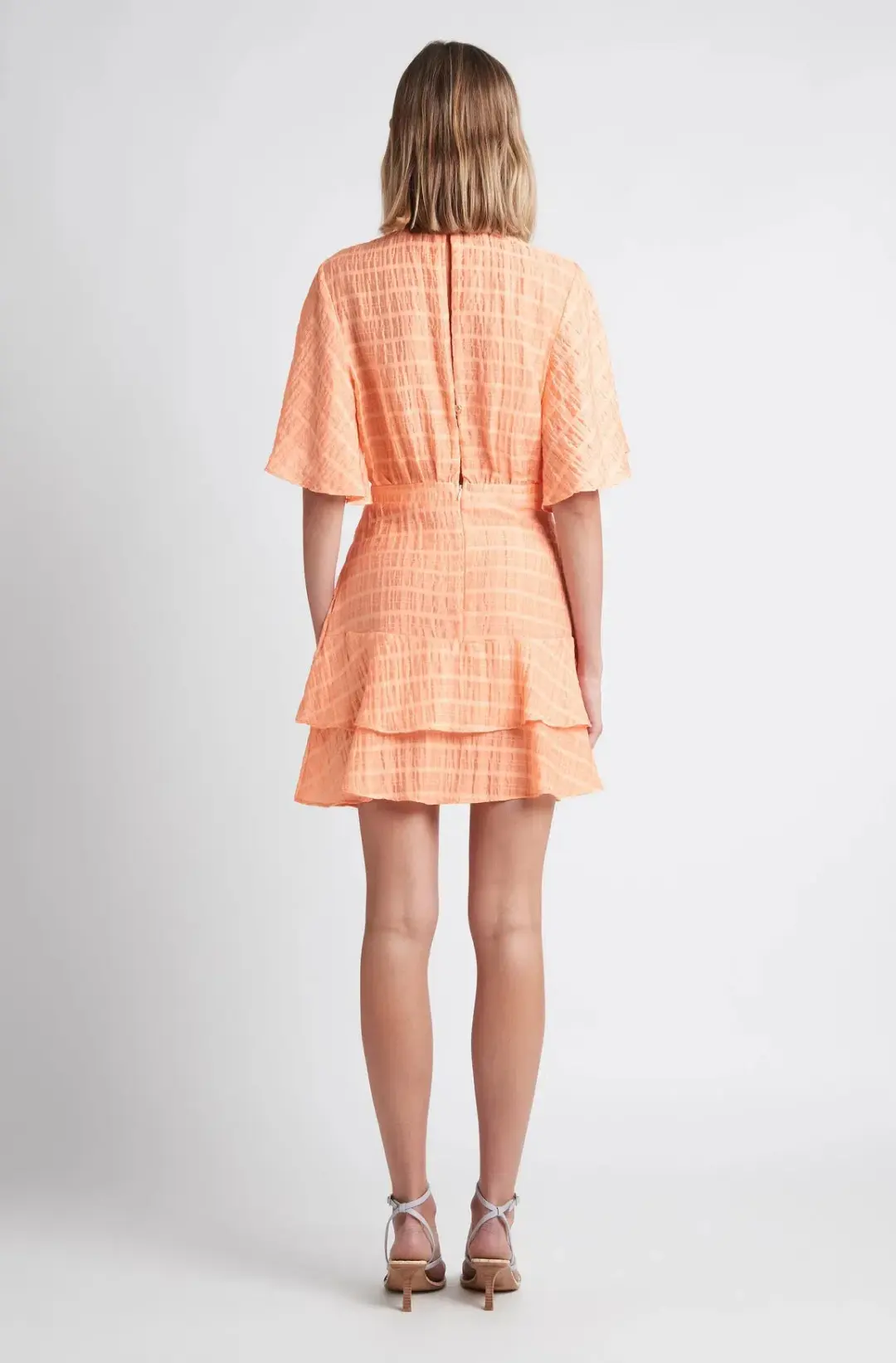 Sheike Tea Party Mini Dress Orange Size AU 8 for rent on The Volte - main image