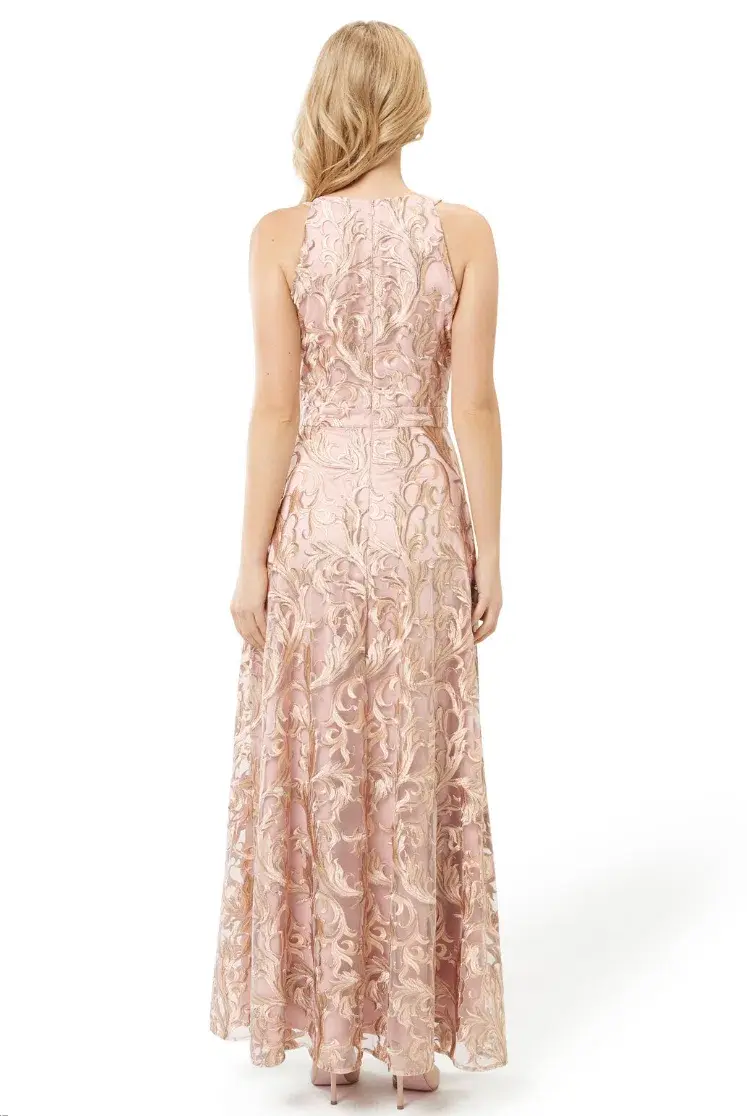 Review Until Forever Maxi Dress Blush Size AU 8 - Image 2