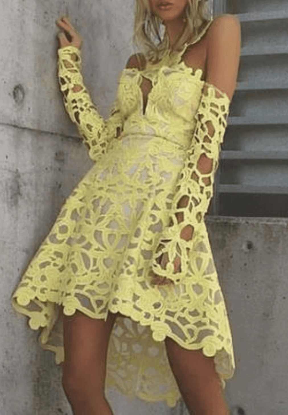 Thurley Arbury Dress in Daffodil Yellow Size 10 - Image 1