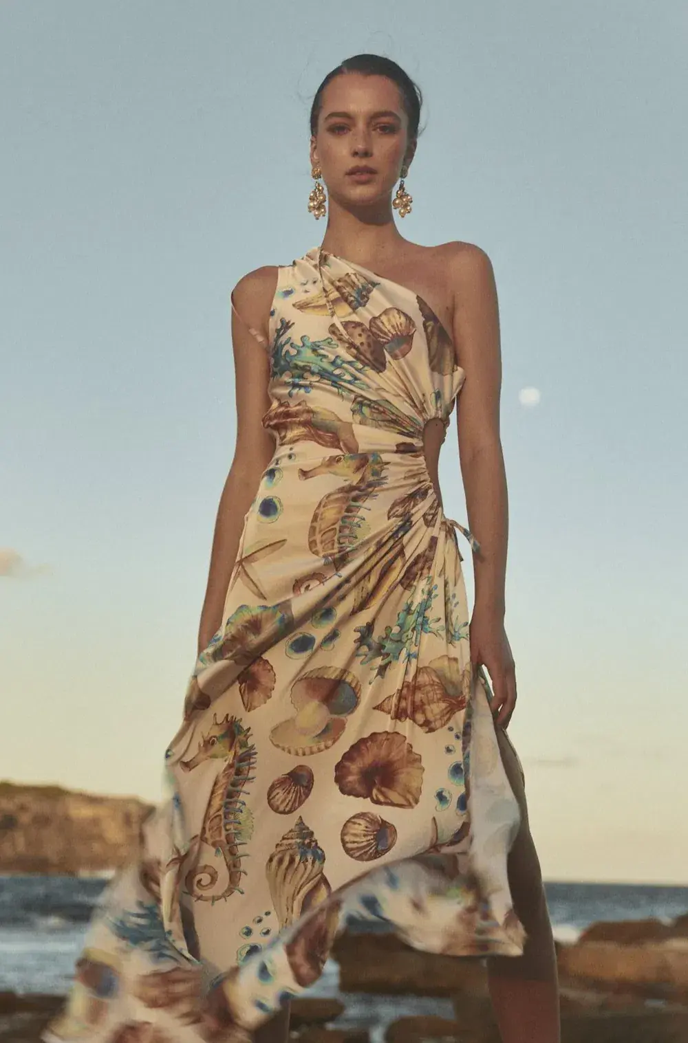 Sonya Moda Nour Maxi Dress Seashell Size 10 / M - Image 2