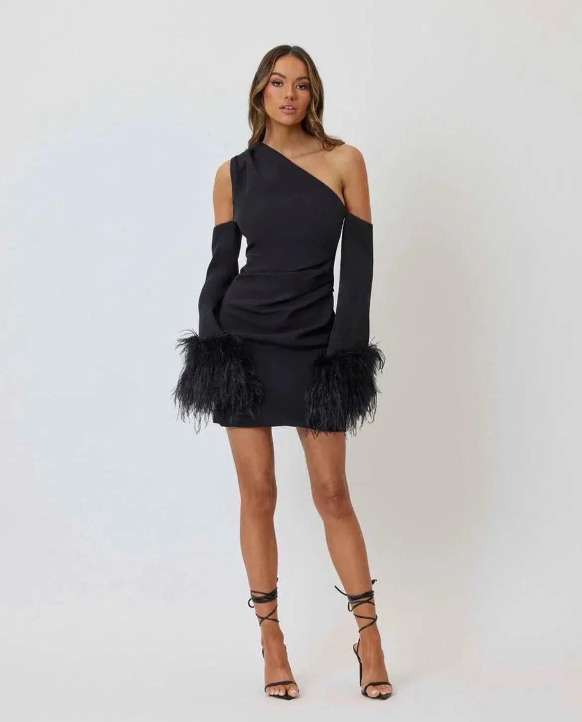 Bianca and Bridgett Dezi Mini Dress Black Size 8 / S - Image 1