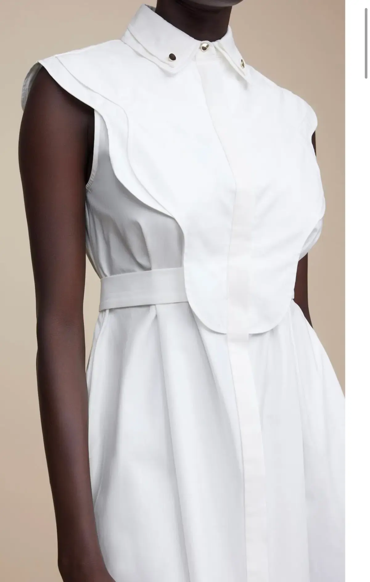 Acler Hume Dress White Size AU 6 - Image 3