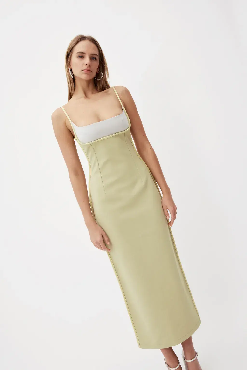 Paris Georgia Florian Dress Green Size AU 8 - Image 5