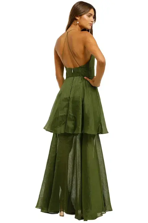Ginger & Smart Eminence Gown Green Size L/AU 12 - Image 3