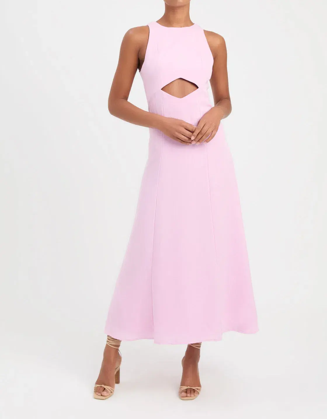 Kookai Hayman Diamond Dress Lilac Rose Size 38 / Au 10 - Image 1