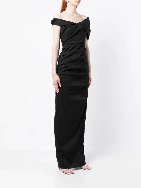 Rachel Gilbert Dahli Gown Black Size 2 / Au 10 - Image 1