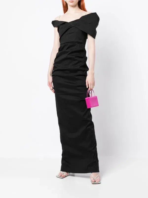 Rachel Gilbert Dahli Gown Black Size 2 / Au 10 - Image 2