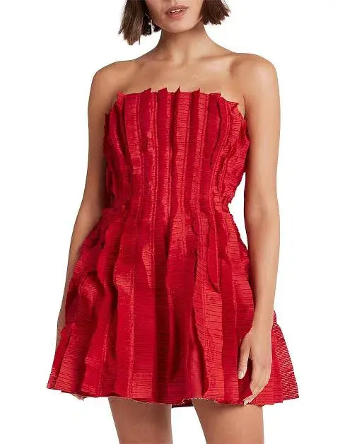 Aje Hybrid Sleeveless Mini Dress Red Size 14 / XL - Image 2