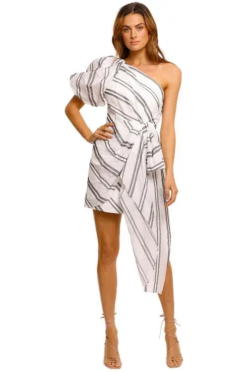 Acler Strand Dress Print Size 10 - Image 1