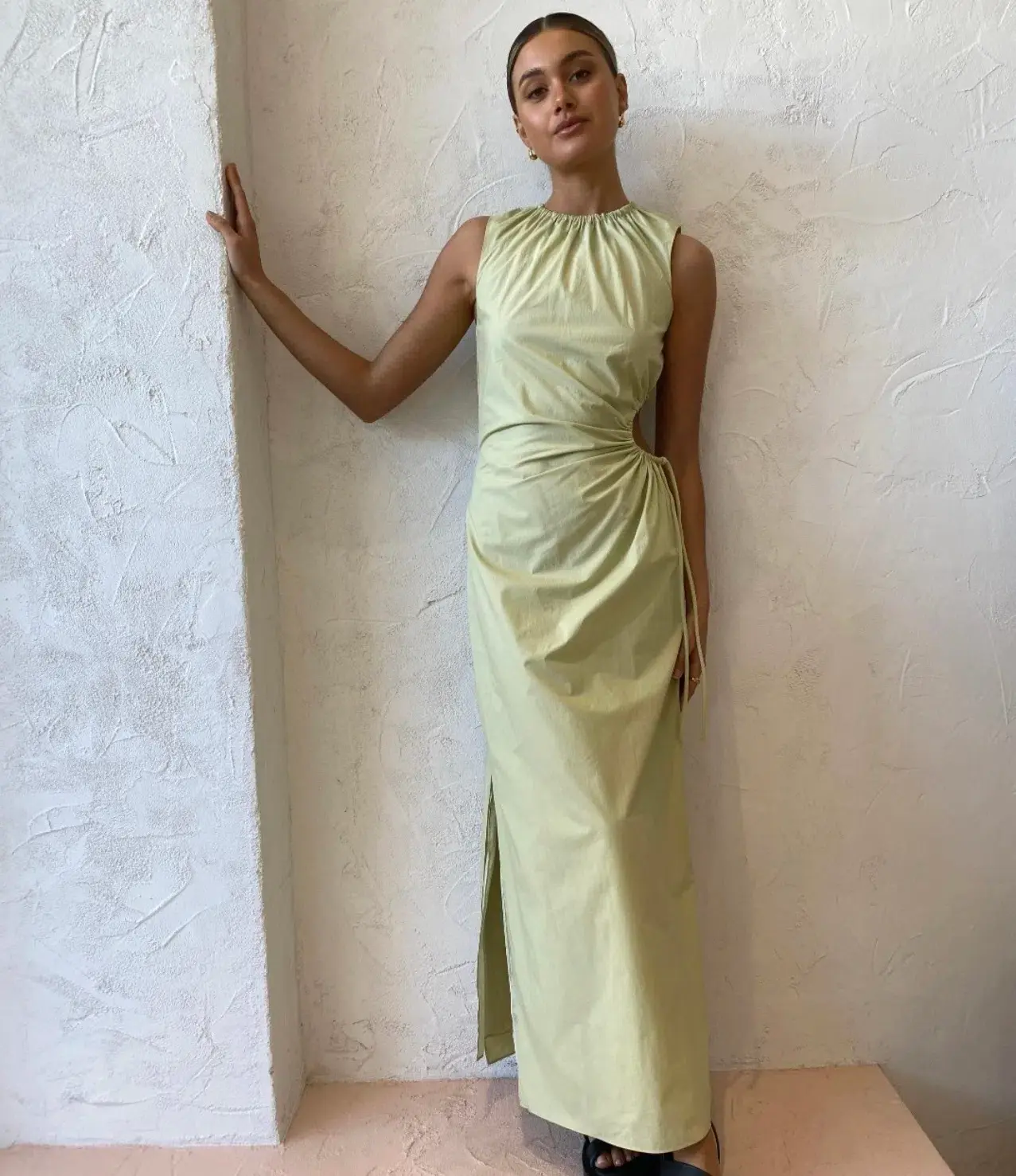 Sir the Label Mason Laced Dress Pistachio Green Size 8 - Image 1