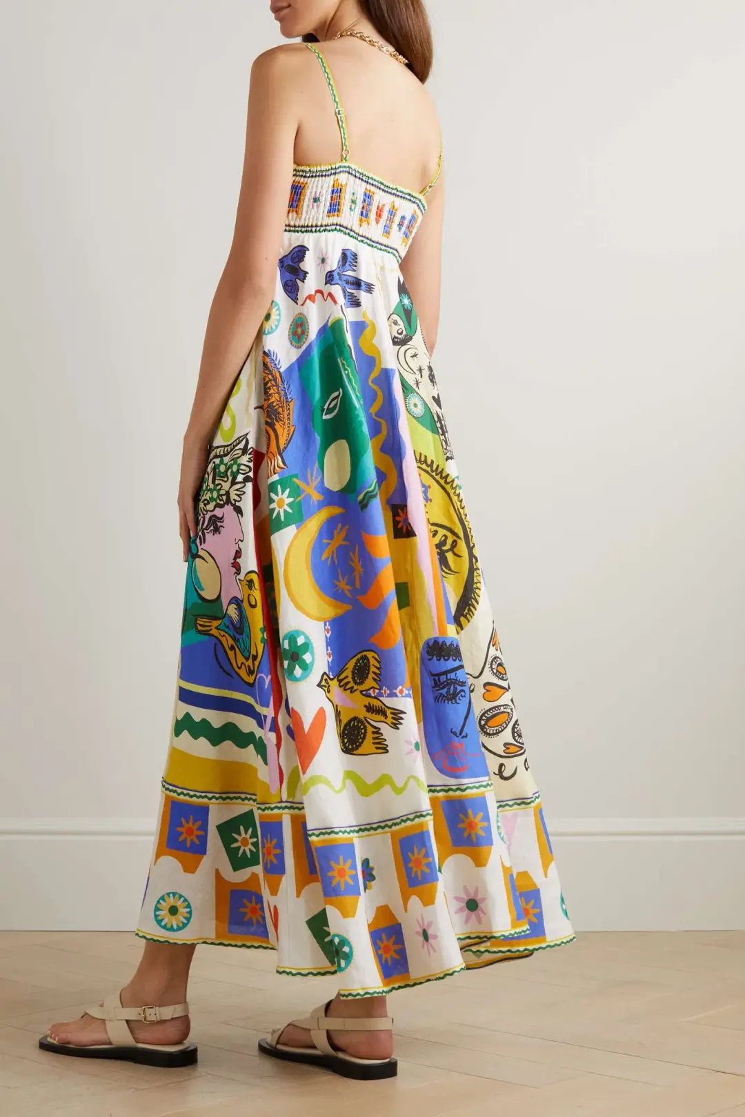 Alemais Soleil Sundress Print Size 8 for rent on The Volte - main image