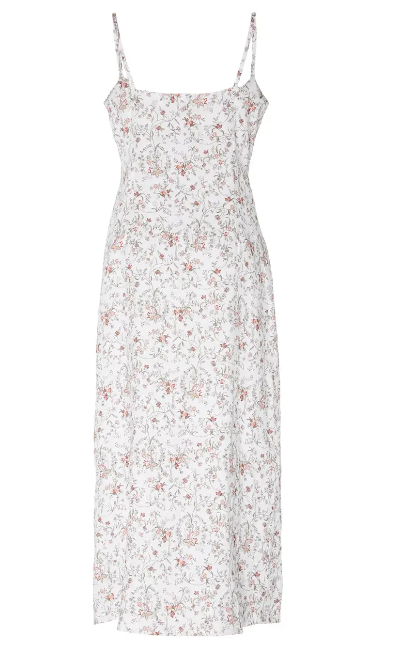Sir the Label Haisley Linen Midi Dress Floral-Print  Size 6  - Image 5