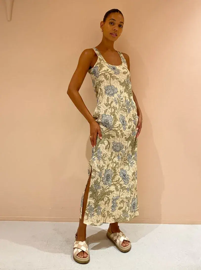 Sir the Label Maev Slip Dress Florence Print AU12 - Image 4