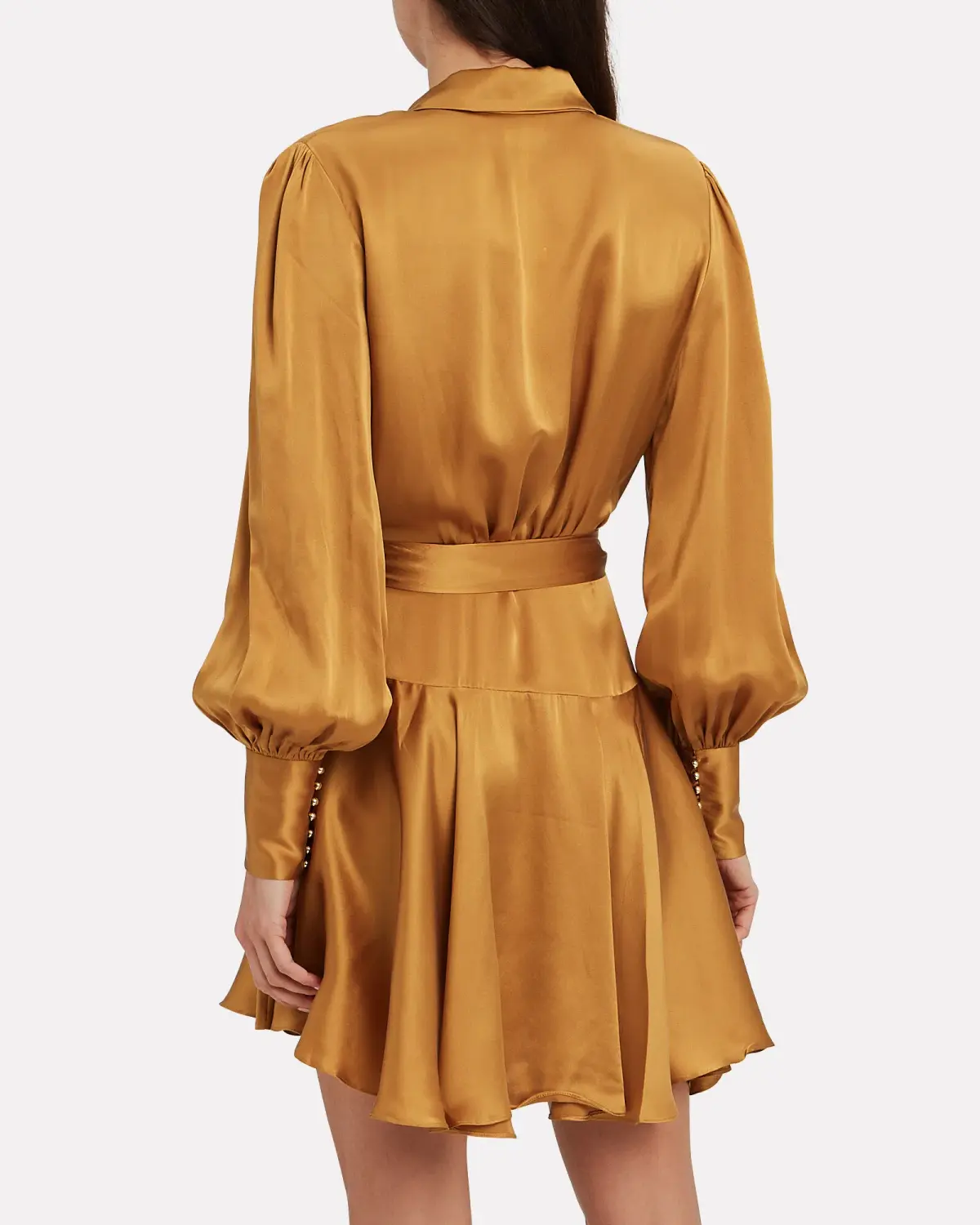 Zimmermann Wrap Dress Gold Size 0 / AU 8 - Image 2