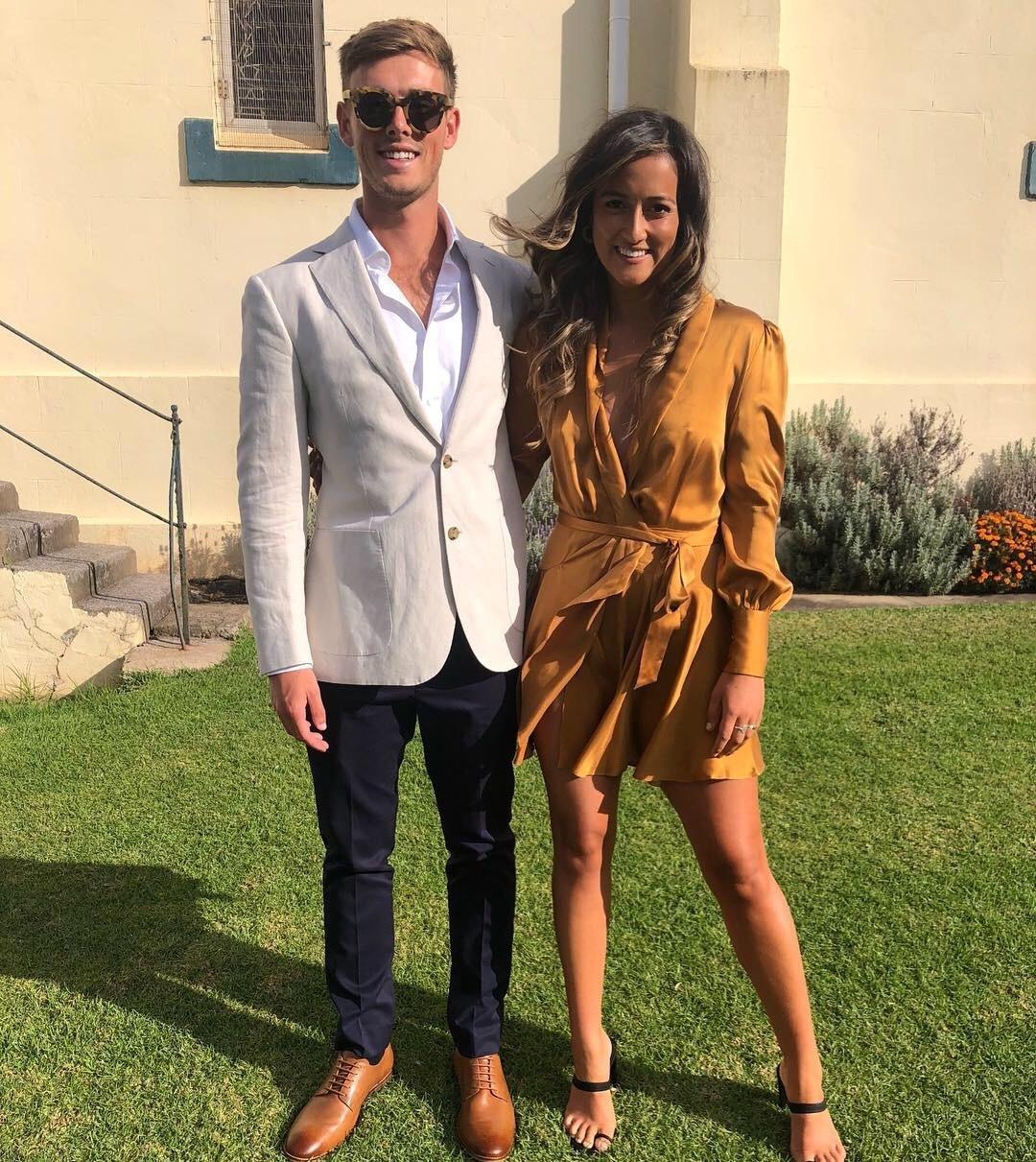 Zimmermann Wrap Dress Gold Size 0 / AU 8 for rent on The Volte - main image