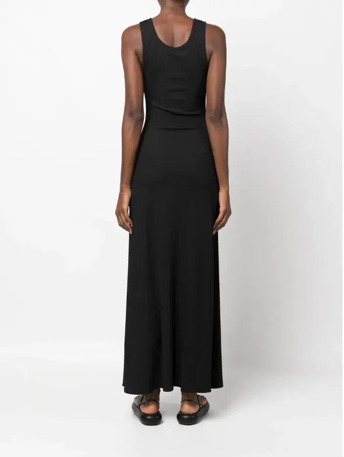 Christopher Esber Polar Orbit Cut-out Maxi Dress Black Size AU 14 for rent on The Volte - main image