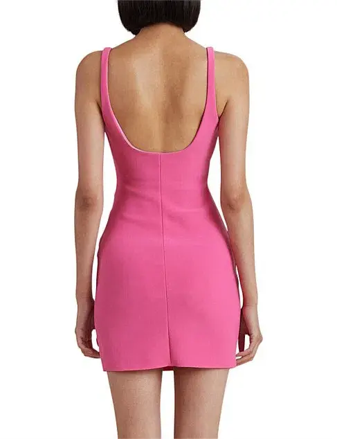 Bec & Bridge Karina Mini Dress Pink Size AU 14 - Image 3