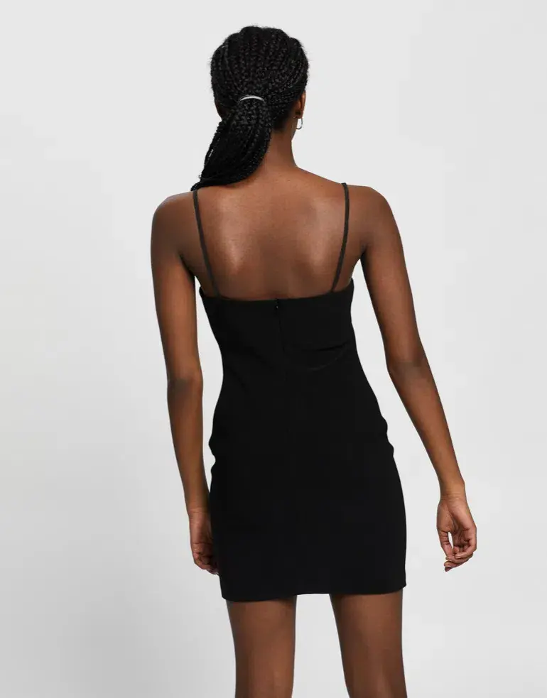 Bec & Bridge Scout Mini Dress Black Size AU 12 for rent on The Volte - main image