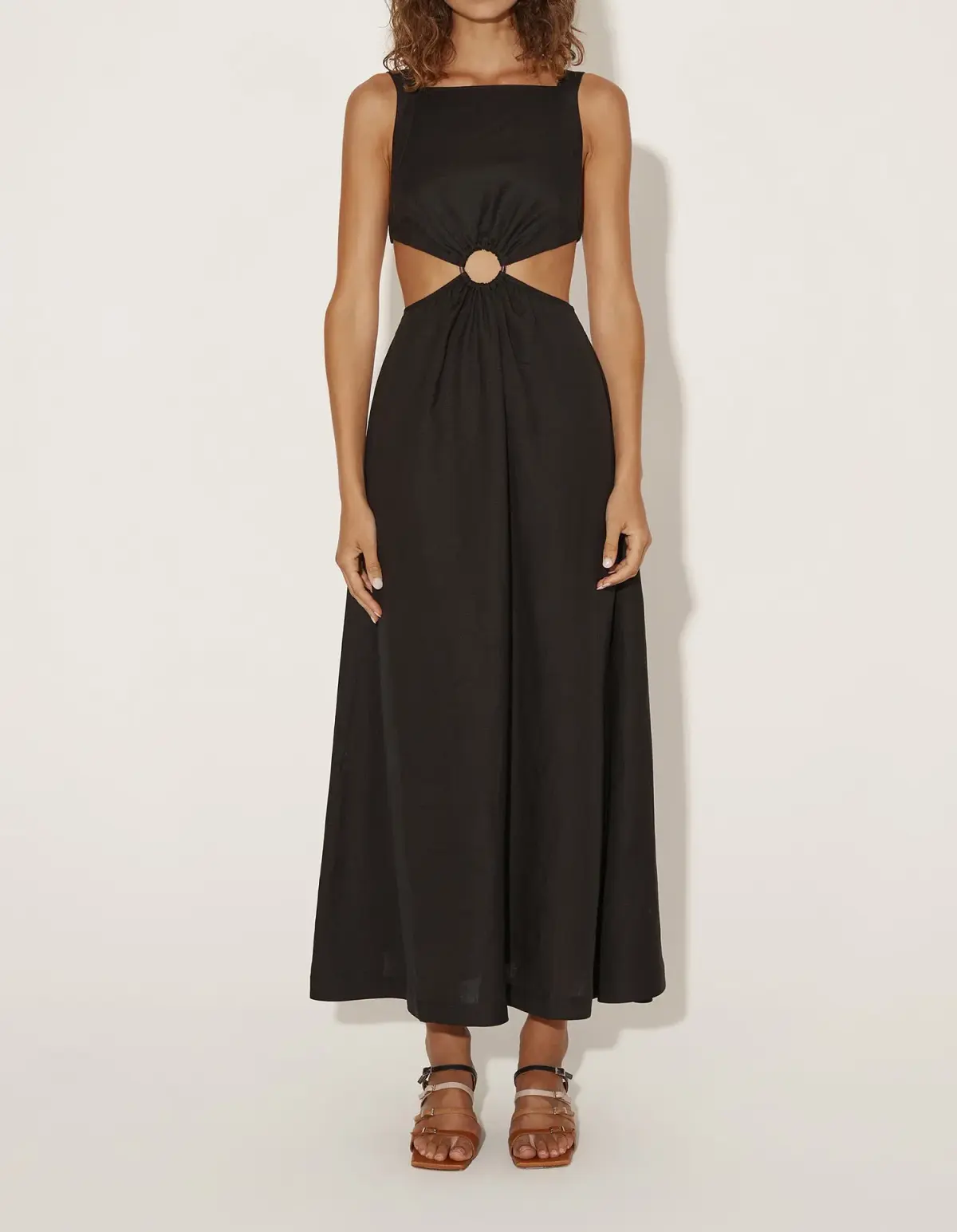 Hansen & Gretel Paros Dress Black Size S / Au 8 - Image 1