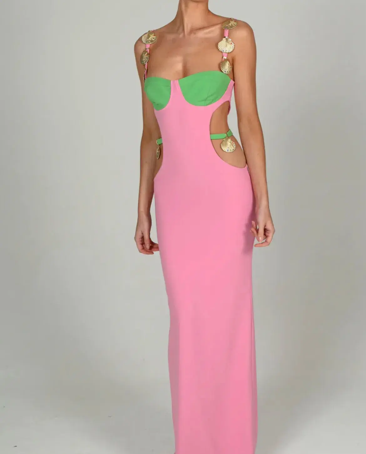 The Dolls House Oceana Maxi Dress Pink Size S / Au 8 - Image 6