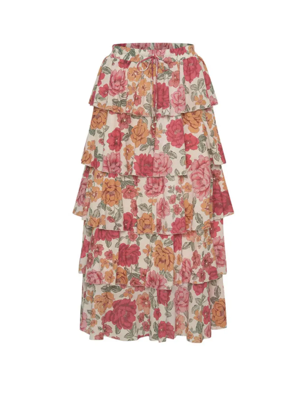 Kivari Camela Midi Skirt Floral Size 10 / M - Image 4