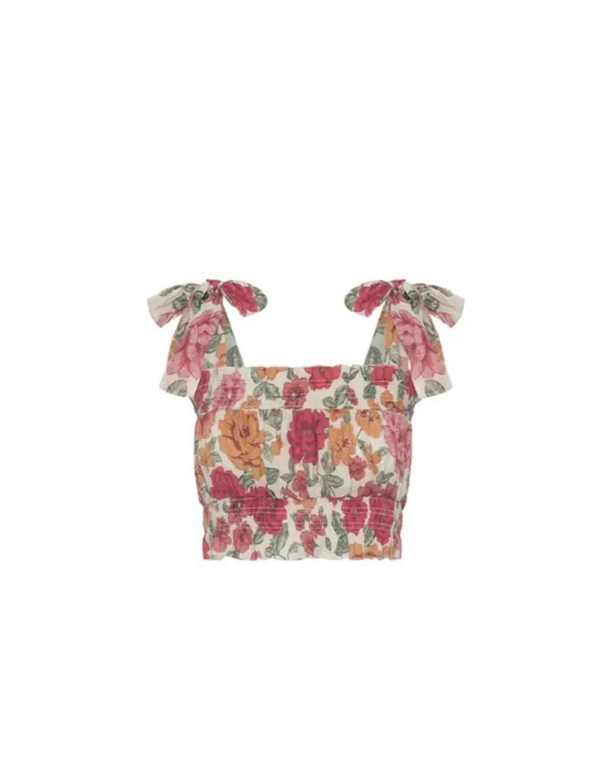 Kivari Camela Shirred Top Floral Size 14 / XL - Image 4