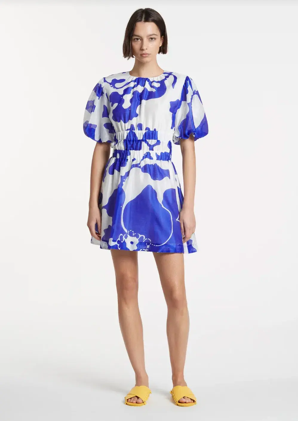 Sir the Label Vivi Open Back Mini Dress Merce Abstract Print Size AU 6 - Image 1