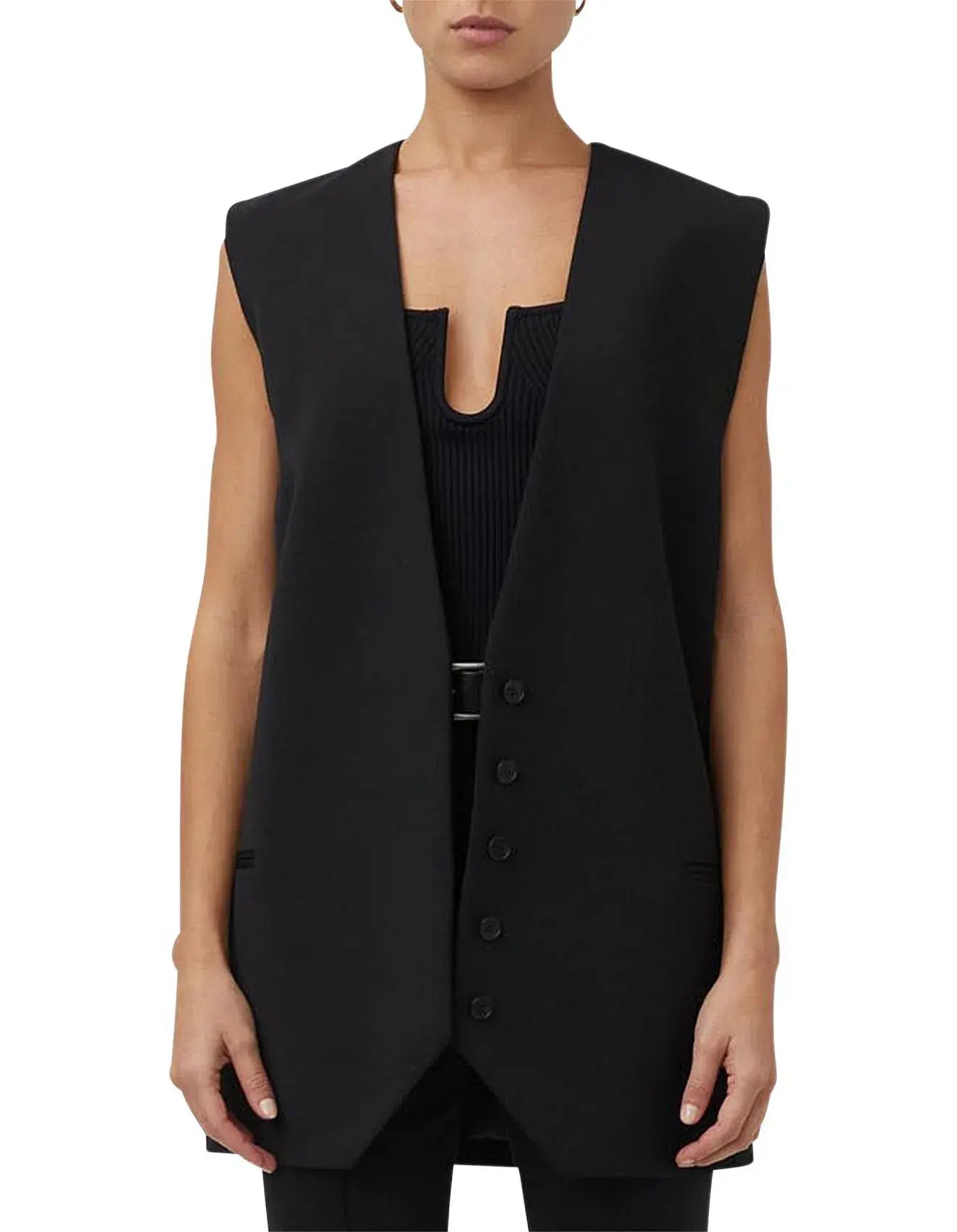 Camilla and Marc Valentina Vest Black Size 6 - Image 6
