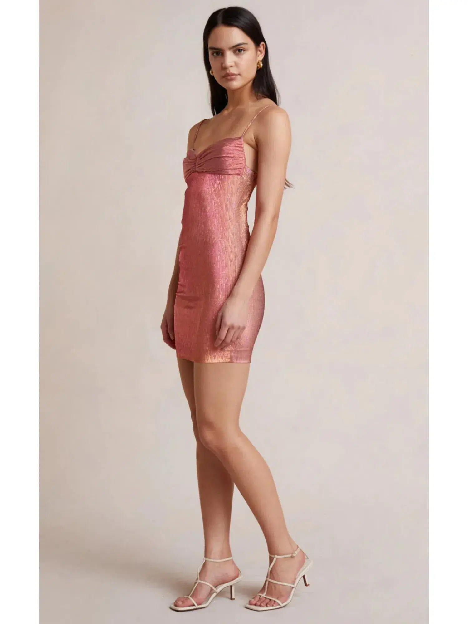 Bec & Bridge Party Rock Mini Dress Pink Size AU 6 - Image 3