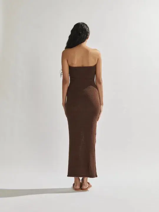 One Mile the Label Cora Maxi Dress Brown Size S / Au 8 - Image 2