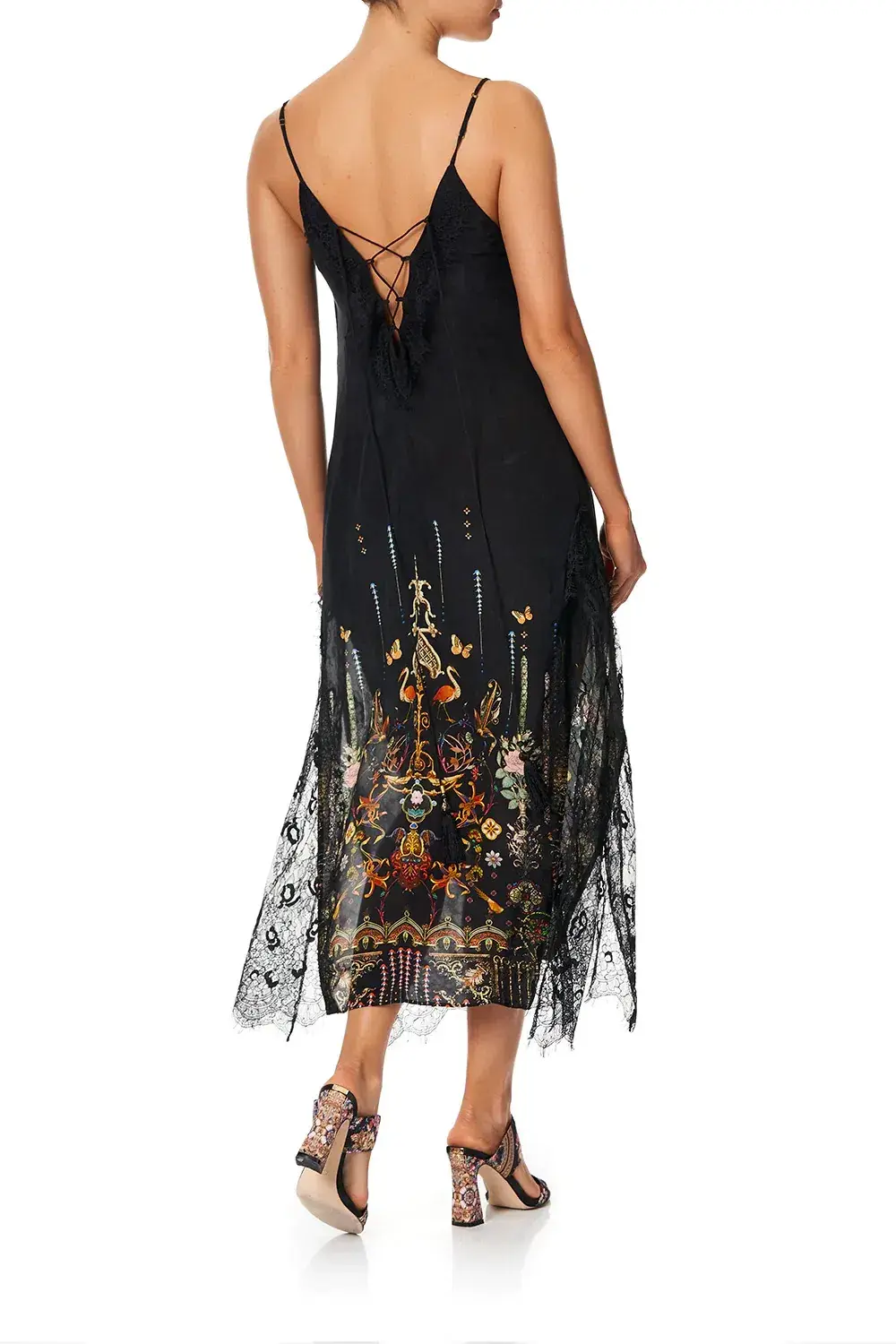 Camilla Rebelle Rebelle Midi Lace Slip Dress Size XS / Au 8 - Image 2