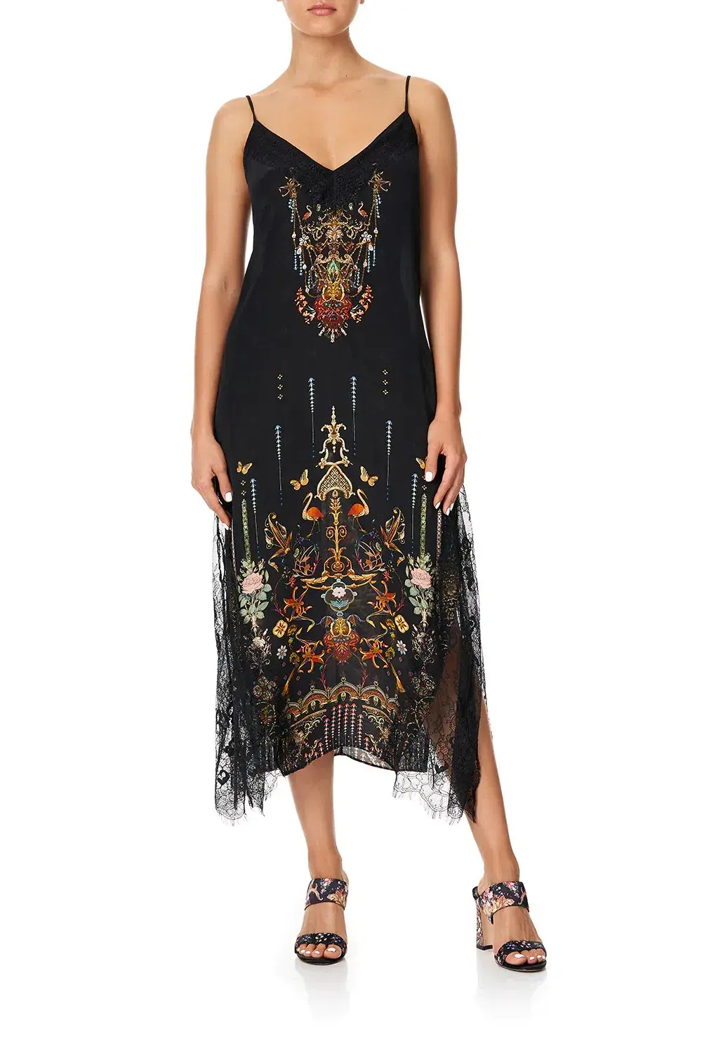 Camilla Rebelle Rebelle Midi Lace Slip Dress Size XS / Au 8 - Image 1