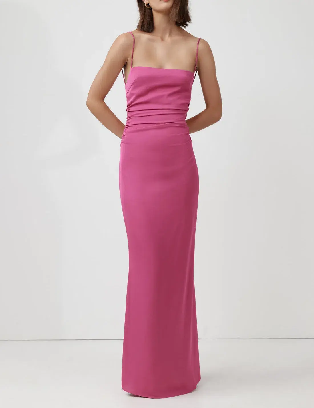 Lexi Clothing Venus Dress Magenta Size 8 - Image 1