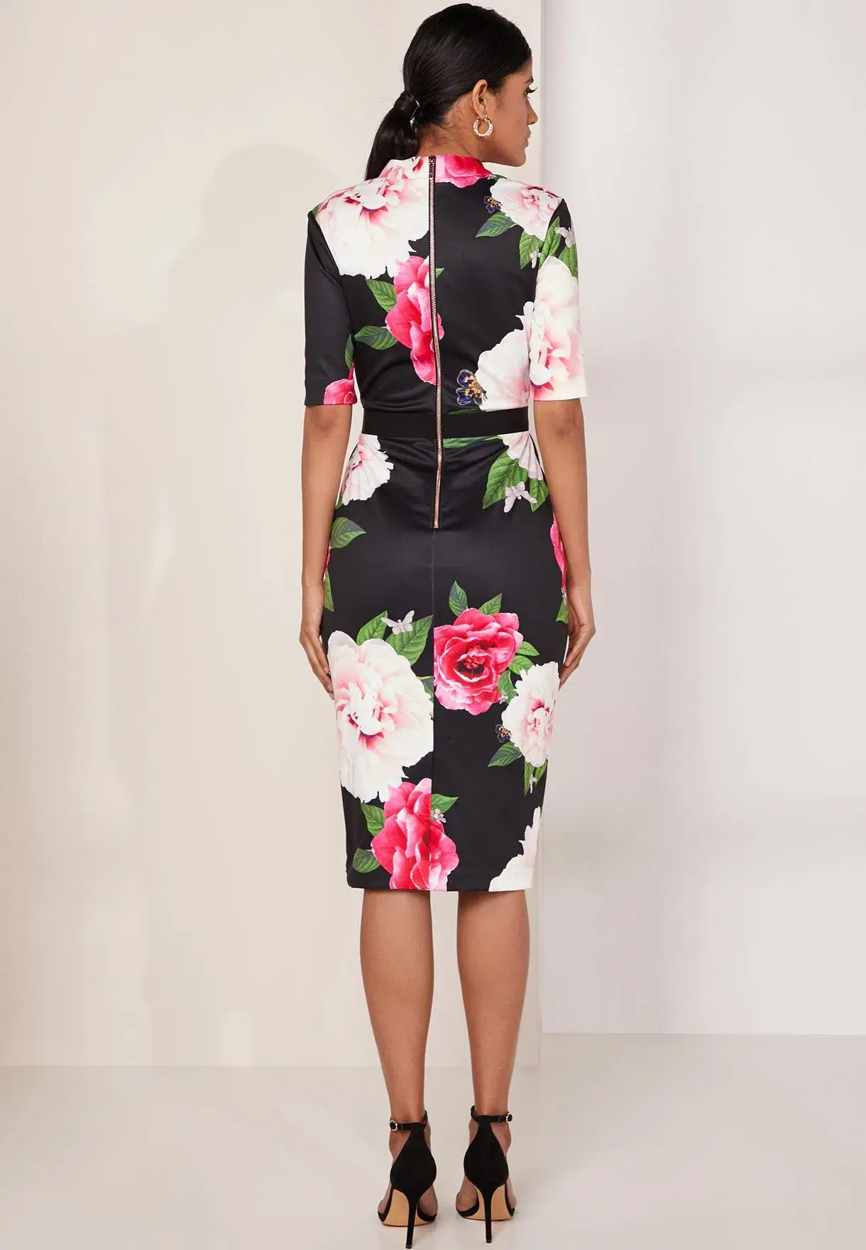 Ted Baker Gilliano Magnificent Bodycon Dress Size 2/AU 10 - Image 3