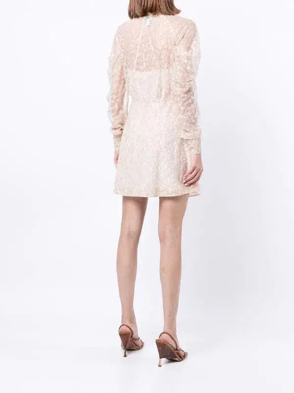 Alice McCall Moon Landing Mini Dress Pink Size 4 for rent on The Volte - main image