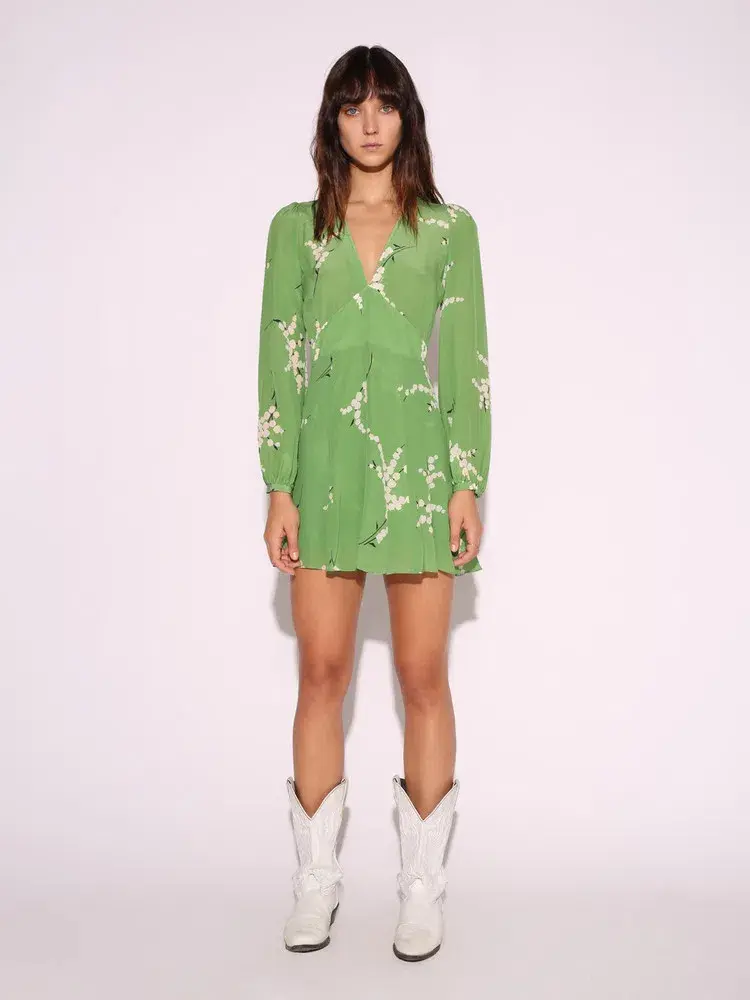 Realisation Par The Kate Dress Green Size 6 - Image 1
