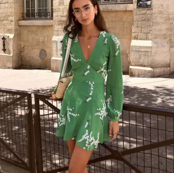 Realisation Par The Kate Dress Green Size 6 - Image 2