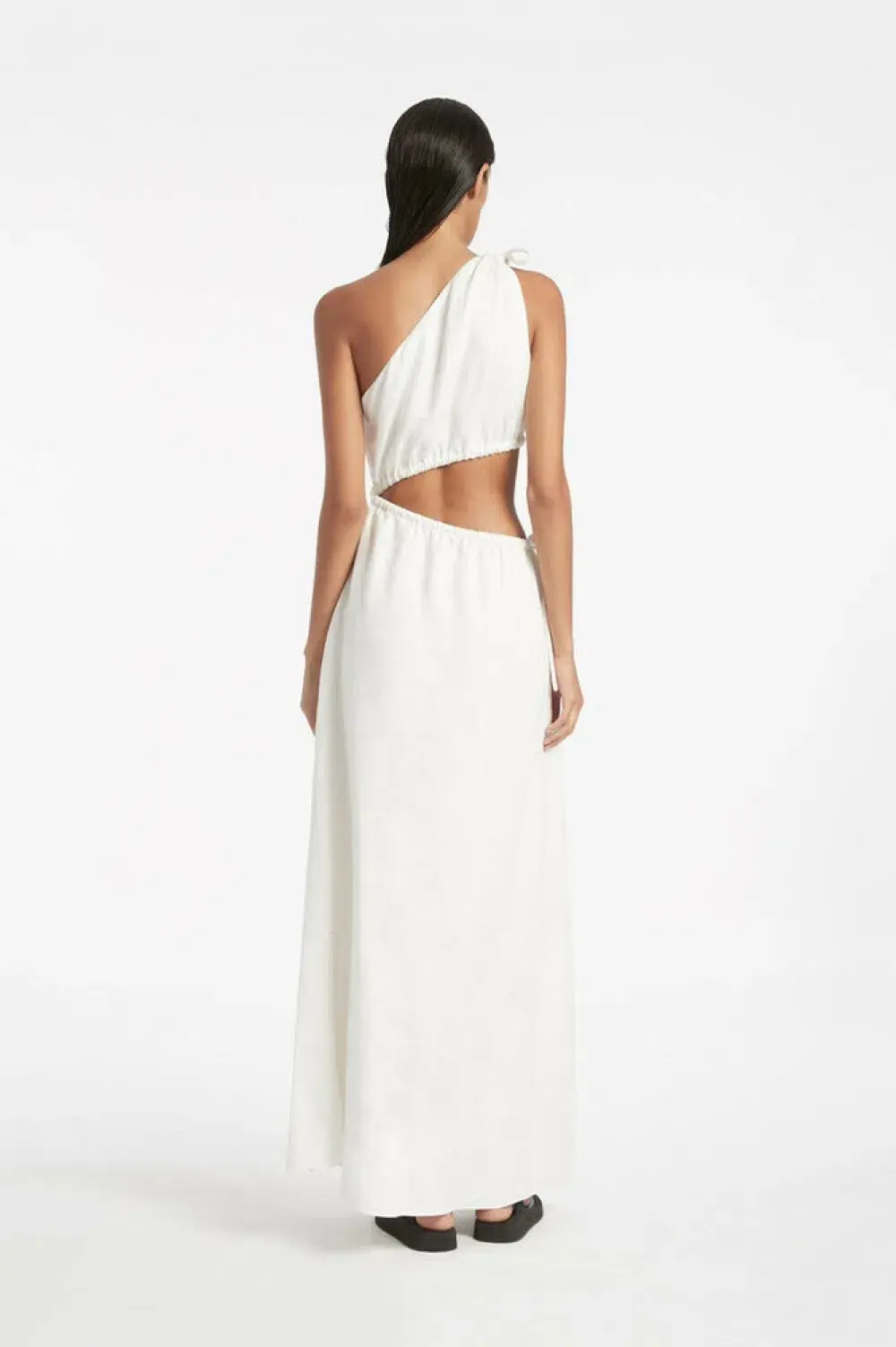 Sir the Label Blanche Asymmetrical Gown White Size 2/AU 10 - Image 2