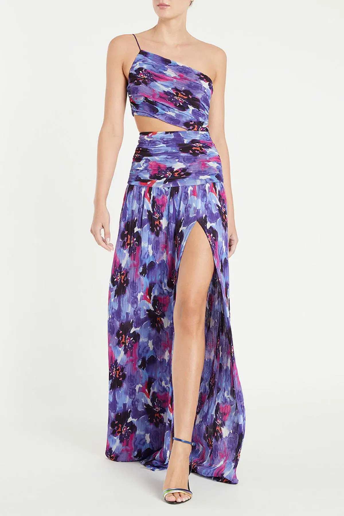 Rebecca Vallance Violet Deluge Gown Dress Purple Size 10 - Image 1
